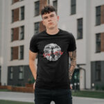 06 Black & White Manga Biker – black