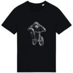 White Print BMX Orangutan Biker