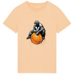 15 Black Marker Oversized Basketball Gorilla – white